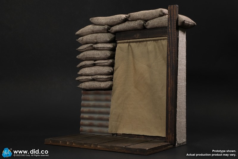 Diorama pro 1/6 figurky Trench Diorama Set B