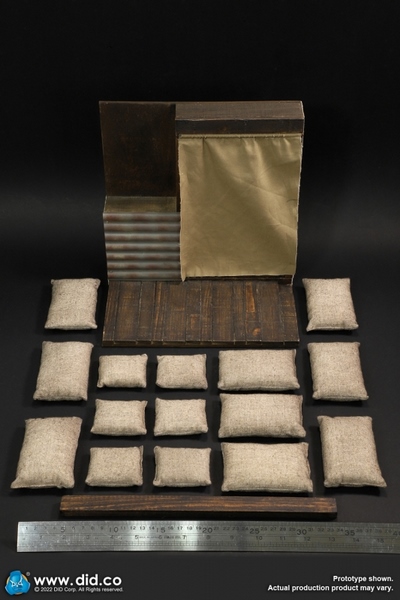 Diorama pro 1/6 figurky Trench Diorama Set B