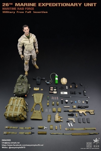 Figurka Maritime Raid Force Military Free Fall Insertion - 26th Marine Expeditionary Unit 1/6 Action Figure