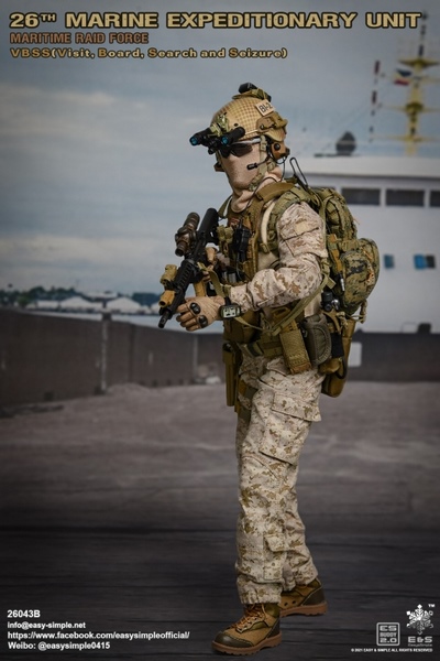 Figurka Maritime Raid Force VBSS - 26th Marine Expeditionary Unit 1/6 Action Figure