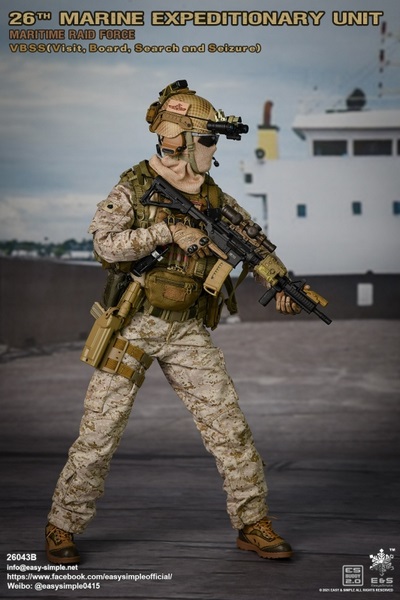 Figurka Maritime Raid Force VBSS - 26th Marine Expeditionary Unit 1/6 Action Figure