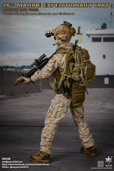 Figurka Maritime Raid Force VBSS - 26th Marine Expeditionary Unit 1/6 Action Figure