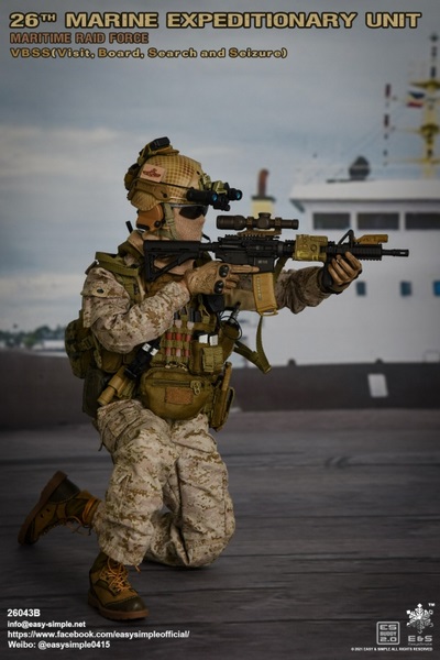 Figurka Maritime Raid Force VBSS - 26th Marine Expeditionary Unit 1/6 Action Figure