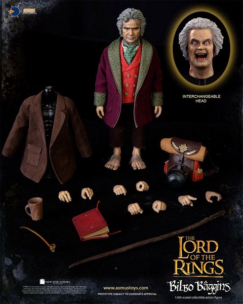 Figurka Bilbo Baggins - Lord of the Rings Action Figure 1/6