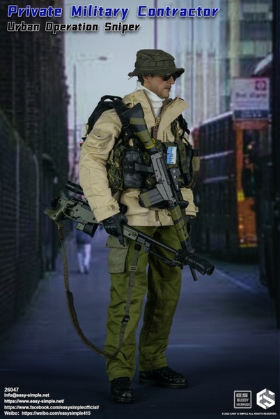 Figurka Urban Operation Sniper - Private Military Contractor 1/6 Action Figure