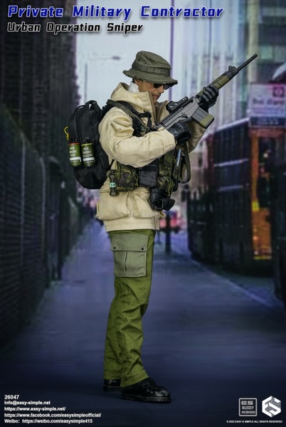 Figurka Urban Operation Sniper - Private Military Contractor 1/6 Action Figure