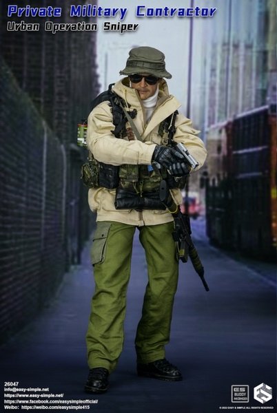 Figurka Urban Operation Sniper - Private Military Contractor 1/6 Action Figure