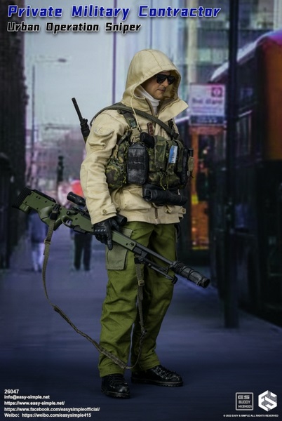 Figurka Urban Operation Sniper - Private Military Contractor 1/6 Action Figure