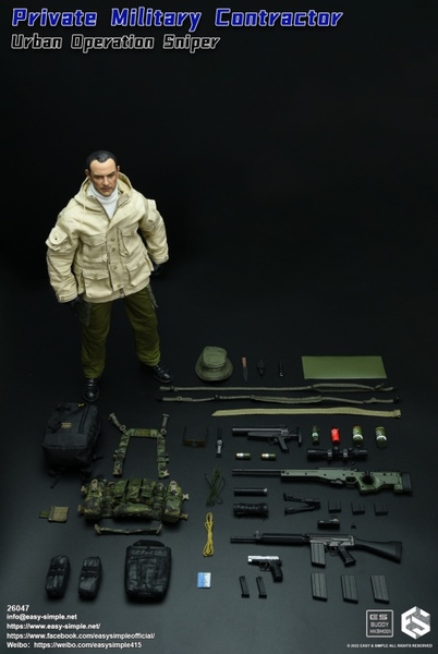 Figurka Urban Operation Sniper - Private Military Contractor 1/6 Action Figure