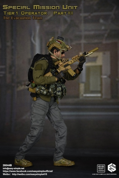 Figurka The Evacuation Team - SMU Tier 1 Operator Part XII 1/6 Action Figure