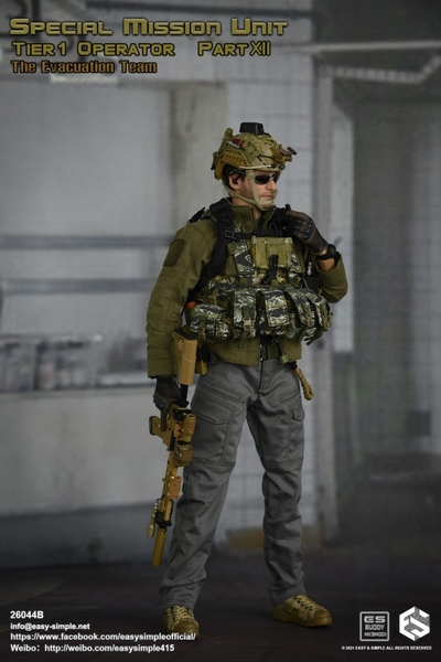 Figurka The Evacuation Team - SMU Tier 1 Operator Part XII 1/6 Action Figure