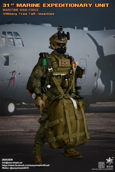 Figurka Maritime Raid Force Military Free Fall Insertion - 31st Marine Expeditionary Unit 1/6 Action Figure