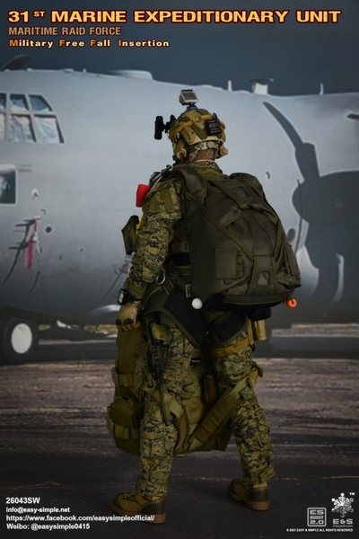 Figurka Maritime Raid Force Military Free Fall Insertion - 31st Marine Expeditionary Unit 1/6 Action Figure