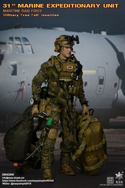 Figurka Maritime Raid Force Military Free Fall Insertion - 31st Marine Expeditionary Unit 1/6 Action Figure