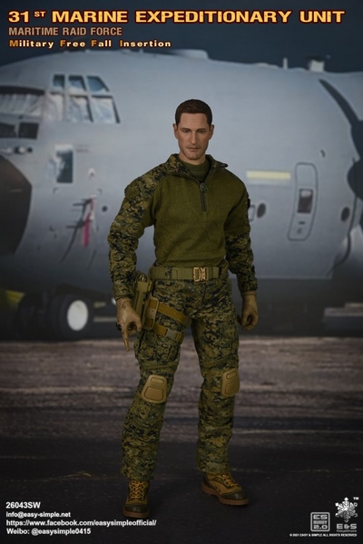 Figurka Maritime Raid Force Military Free Fall Insertion - 31st Marine Expeditionary Unit 1/6 Action Figure