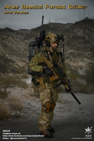 Figurka Sniper (Arid Version) - Army Special Forces 1/6 Action Figure