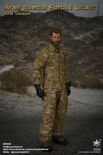 Figurka Sniper (Arid Version) - Army Special Forces 1/6 Action Figure