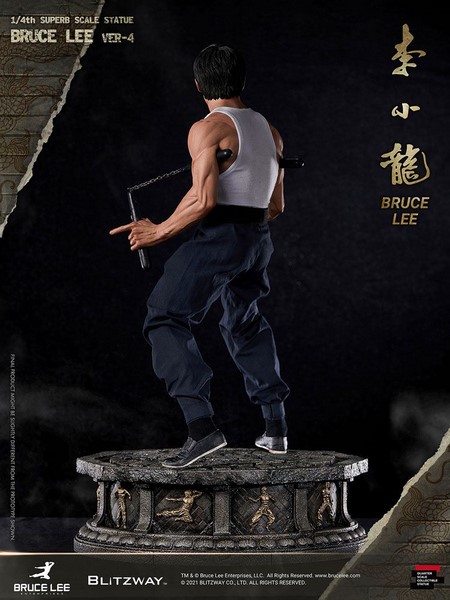 Soška Bruce Lee Tribute Ver. 4 - Bruce Lee Hybrid Type Superb Statue 1/4 
