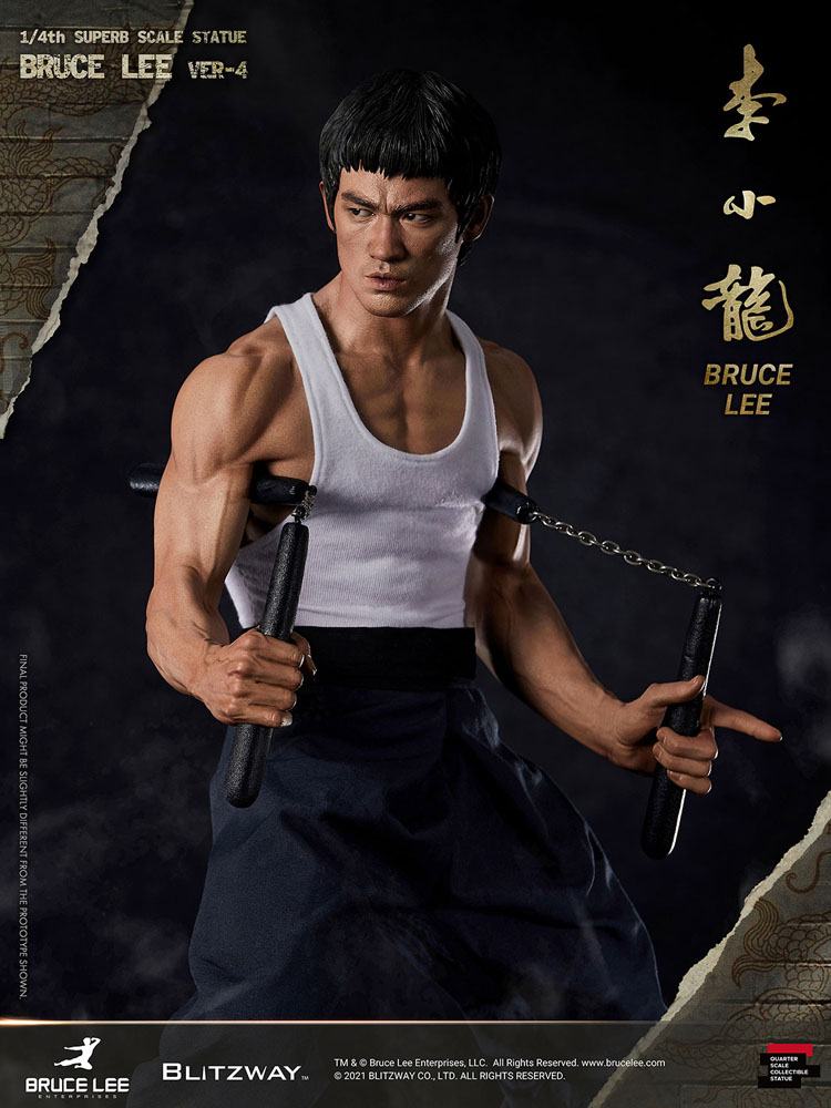 Soška Bruce Lee Tribute Ver. 4 - Bruce Lee Hybrid Type Superb Statue 1/4 