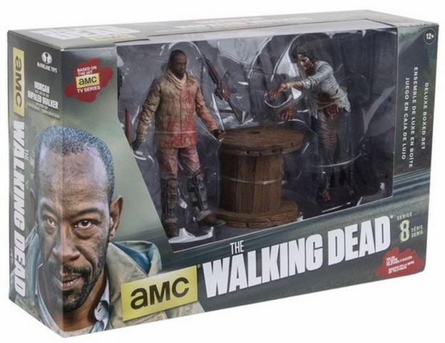 Figurky Morgan & Walker - The Walking Dead TV Version Deluxe Box 2-Pack Serie 8
