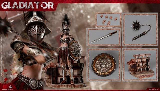 Figurka Imperial Female Warrior Black 1/6 Action Figure