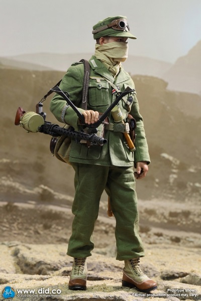 Figurka Bialas - German Afrika Corps WH MG34 Gunner 1/6 Action Figure
