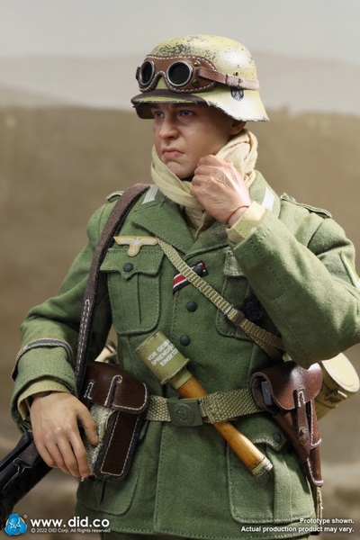 Figurka Bialas - German Afrika Corps WH MG34 Gunner 1/6 Action Figure