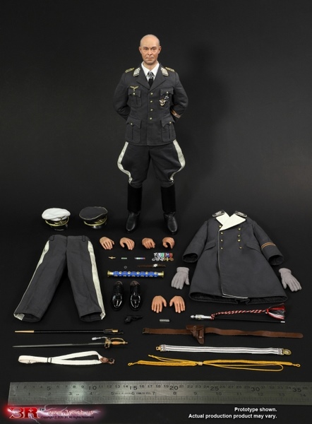 Figurka Albert Kesselring - German Luftwaffe Generalfeldmarschall 1/6 Action Figure