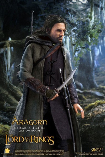 Figurka Aragorn Special Version - Lord of the Rings Real Master Series Action Figure 1/8