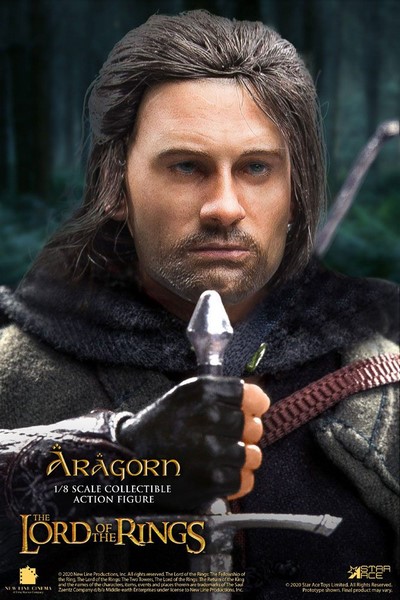 Figurka Aragorn Special Version - Lord of the Rings Real Master Series Action Figure 1/8