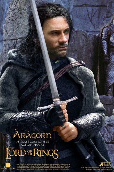Figurka Aragorn Special Version - Lord of the Rings Real Master Series Action Figure 1/8