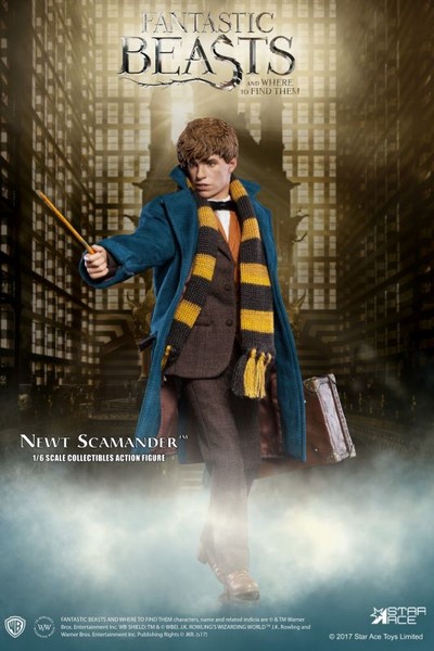 Figurka Newt Scamander Grey Coat Ver. - Fantastic Beasts My Favourite Movie Action Figure 1/6
