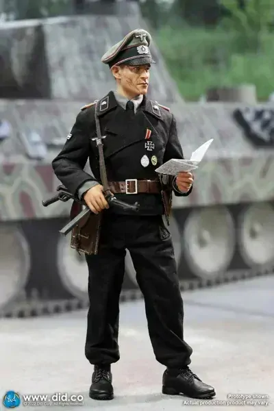 Figurka Jager - WWII German Panzer Commander Figure 1/6
