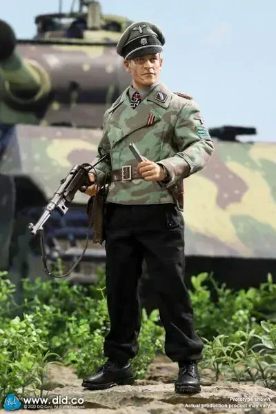 Figurka Jager - WWII German Panzer Commander Figure 1/6