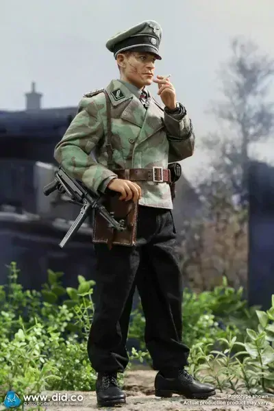 Figurka Jager - WWII German Panzer Commander Figure 1/6