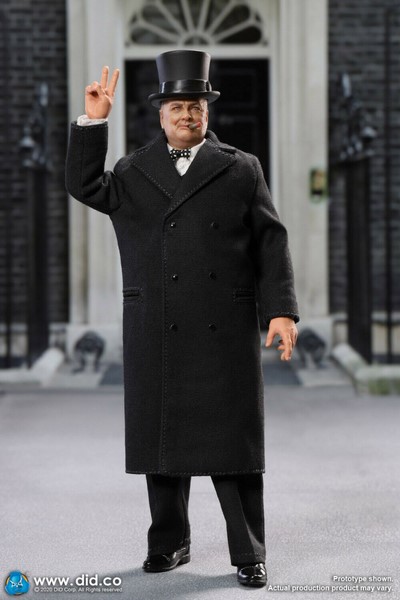Figurka Winston Churchill - British Prime Minister 1/12 Palm Hero Series 