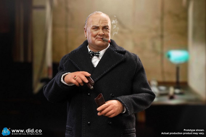 Figurka Winston Churchill - British Prime Minister 1/12 Palm Hero Series 