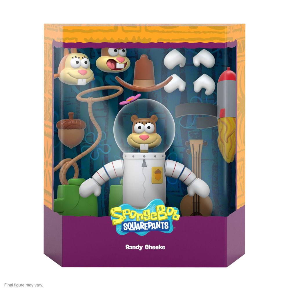 Figurka Sandy Cheeks - SpongeBob Ultimates Action Figure