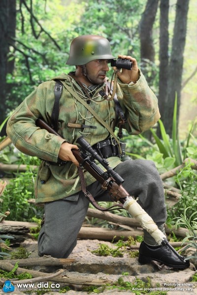 Figurka Wolfgang - WWII German Wehrmacht-Heer Sniper 1/6 Action Figure