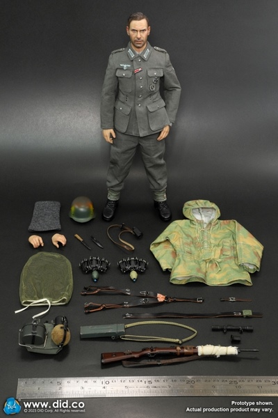 Figurka Wolfgang - WWII German Wehrmacht-Heer Sniper 1/6 Action Figure