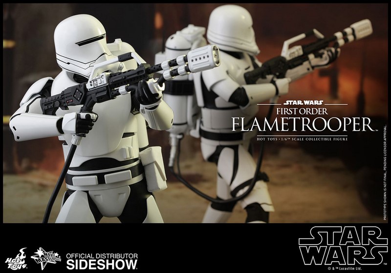 Figurka First Order Flametrooper - Star Wars Episode VII Masterpiece Figure 1/6
