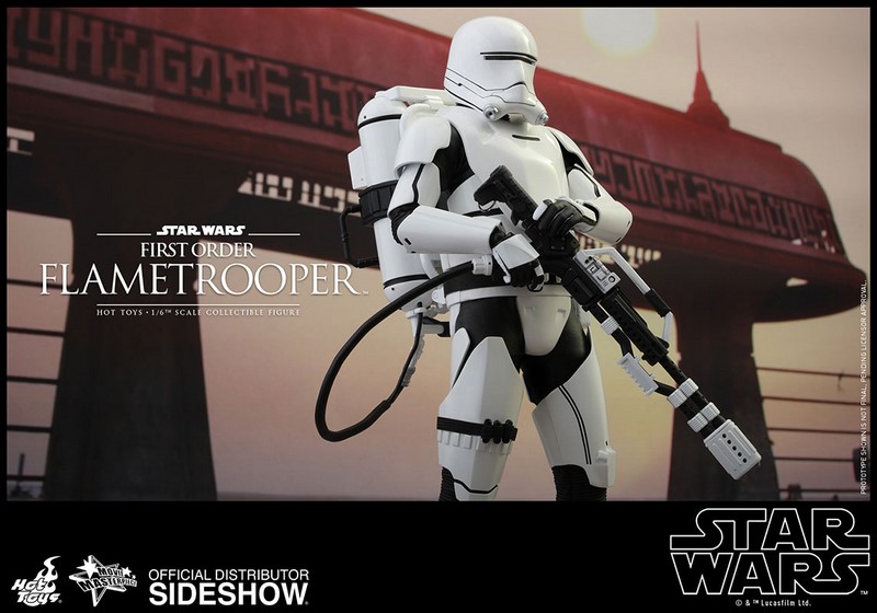 Figurka First Order Flametrooper - Star Wars Episode VII Masterpiece Figure 1/6