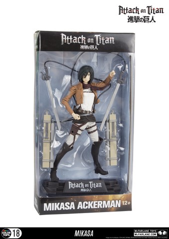 Figurka Mikasa Ackerman - Attack on Titan Color Tops Action Figure