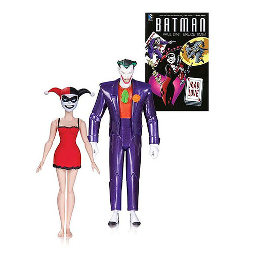 Figurky The Joker & Harley Quinn Batman The Animated Series 2-Pack + Comic Book