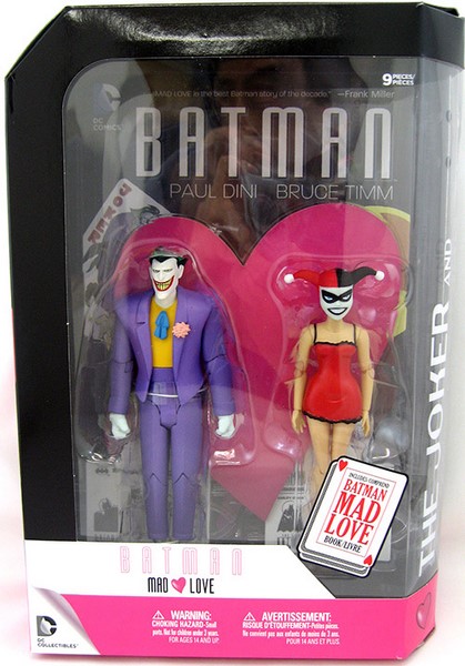 Figurky The Joker & Harley Quinn Batman The Animated Series 2-Pack + Comic Book