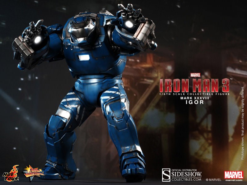 Figurka Iron Man Mark XXXVIII Igor - Iron Man 3 Movie Figure 1/6 - Hot Toys