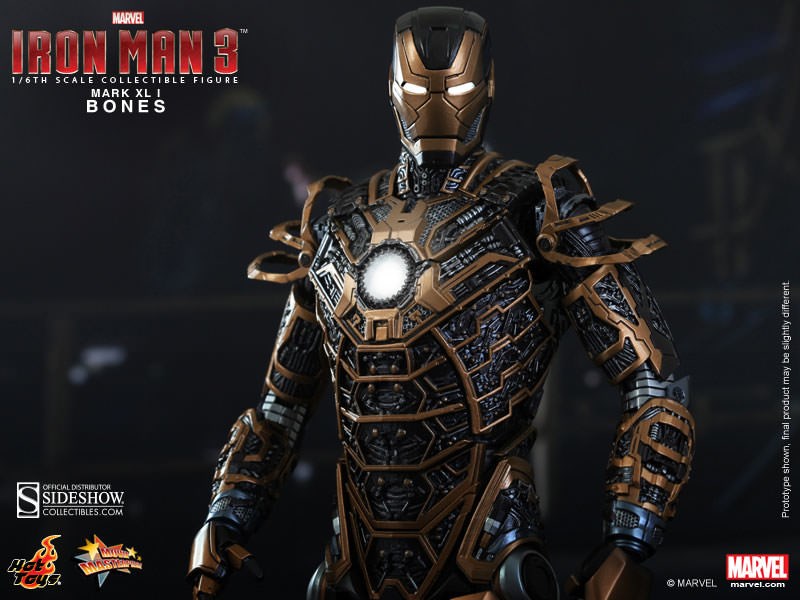 Figurka Iron Man Mark XLI Bones - Iron Man 3 Movie Action Figure 1/6 - Hot Toys