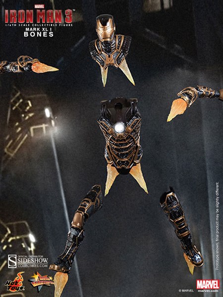 Figurka Iron Man Mark XLI Bones - Iron Man 3 Movie Action Figure 1/6 - Hot Toys