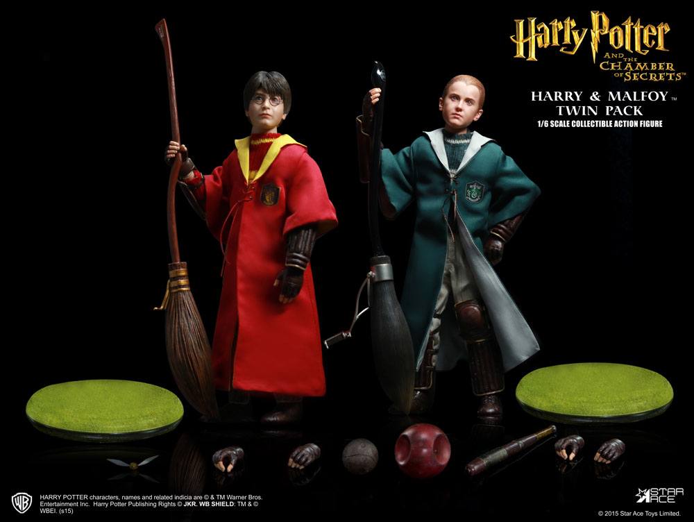 Figurky Potter & Malfoy Quidditch Ver. - Harry Potter My Favourite Movie Action Figure 2-Pack 