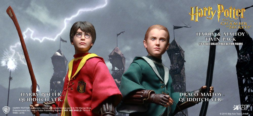 Figurky Potter & Malfoy Quidditch Ver. - Harry Potter My Favourite Movie Action Figure 2-Pack 